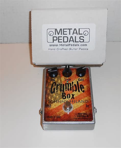 metal pedals grumble box|Johnny Hiland Grumble Box Metal Guitar Pedal by Metal Pedals .